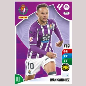 IVÁN SÁNCHEZ - Real Valladolid CF - Nº339 - Adrenalyn XL 24/25 - Panini