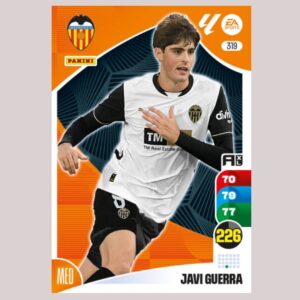 JAVI GUERRA - Valencia CF - Nº319 - Adrenalyn XL 24/25 - Panini