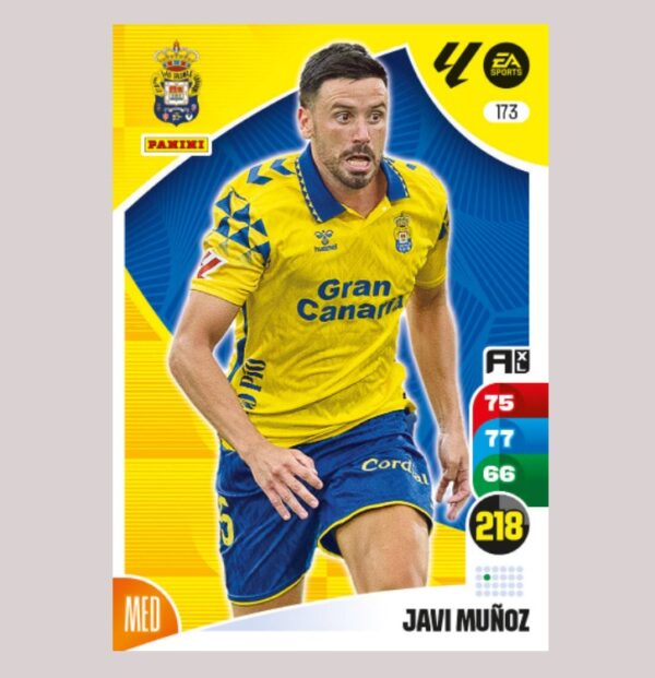 JAVI MUÑOZ - UD Las Palmas - Nº173 - Adrenalyn XL 24 25 - Panini
