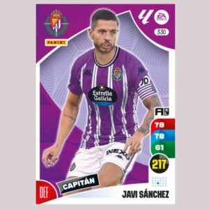 JAVI SÁNCHEZ - Real Valladolid CF - Nº330 - Adrenalyn XL 24/25 - Panini