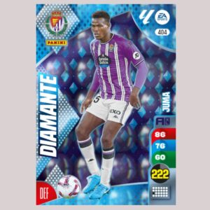JUMA - DIAMANTE - Real Valladolid CF - Nº404 - Adrenalyn XL 24/25 - Panini