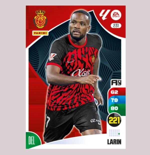 LARIN - RCD Mallorca - Nº231 - Adrenalyn XL 24 25 - Panini