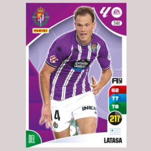 LATASA - Real Valladolid CF - Nº340 - Adrenalyn XL 24/25 - Panini
