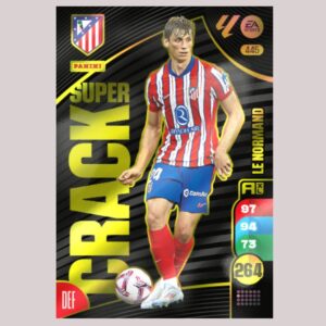 LE NORMAND - SUPER CRACK - Atlético de Madrid - Nº445 - Adrenalyn XL 24/25 - Panini