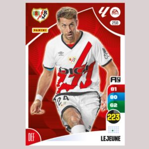 LEJEUNE - Rayo Vallecano - Nº259 - Adrenalyn XL 24 25 - Panini