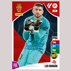 LEO ROMÁN - RCD Mallorca - Nº219 - Adrenalyn XL 24 25 - Panini
