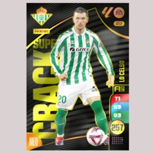 LO CELSO - SUPER CRACK - Real Betis - Nº452 - Adrenalyn XL 24/25 - Panini