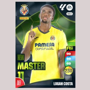 LOGAN COSTA - NEW MASTER 11 - Villarreal CF - NM/4 - Adrenalyn XL 24/25 - Panini