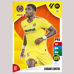 LOGAN COSTA - Villarreal CF - Nº349 - Adrenalyn XL 24/25 - Panini