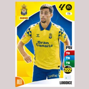 LOIODICE - UD Las Palmas - Nº174 - Adrenalyn XL 24 25 - Panini