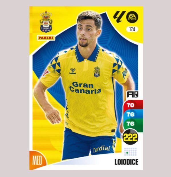 LOIODICE - UD Las Palmas - Nº174 - Adrenalyn XL 24 25 - Panini