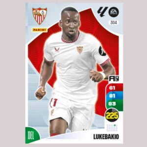 LUKEBAKIO - Sevilla FC - Nº304 - Adrenalyn XL 24/25 - Panini