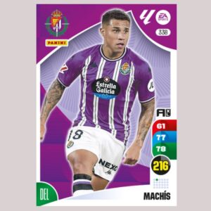 MACHÍS - Real Valladolid CF - Nº338 - Adrenalyn XL 24/25 - Panini