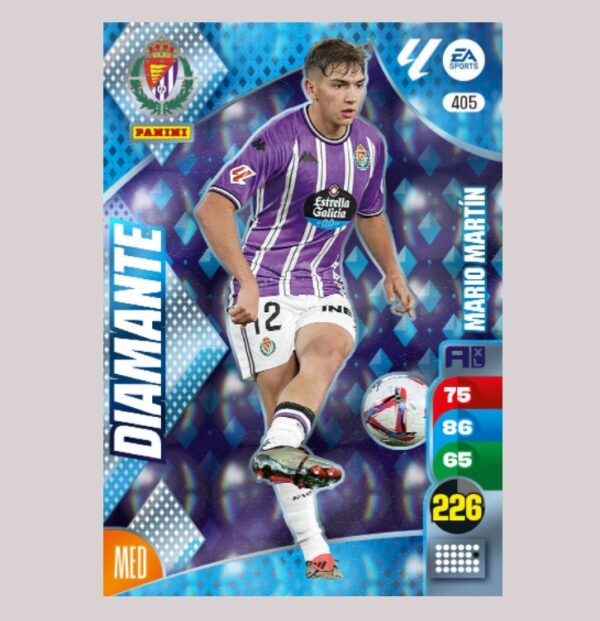 MARIO MARTÍN - DIAMANTE - Real Valladolid CF - Nº405 - Adrenalyn XL 24/25 - Panini