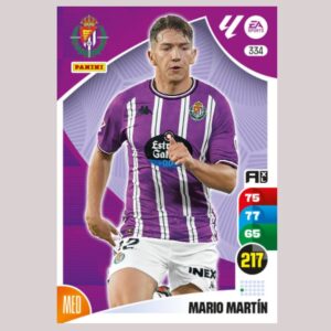 MARIO MARTÍN - Real Valladolid CF - Nº334 - Adrenalyn XL 24/25 - Panini