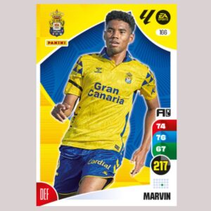 MARVIN - UD Las Palmas - Nº166 - Adrenalyn XL 24 25 - Panini