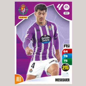 MESEGUER - Real Valladolid CF - Nº337 - Adrenalyn XL 24/25 - Panini