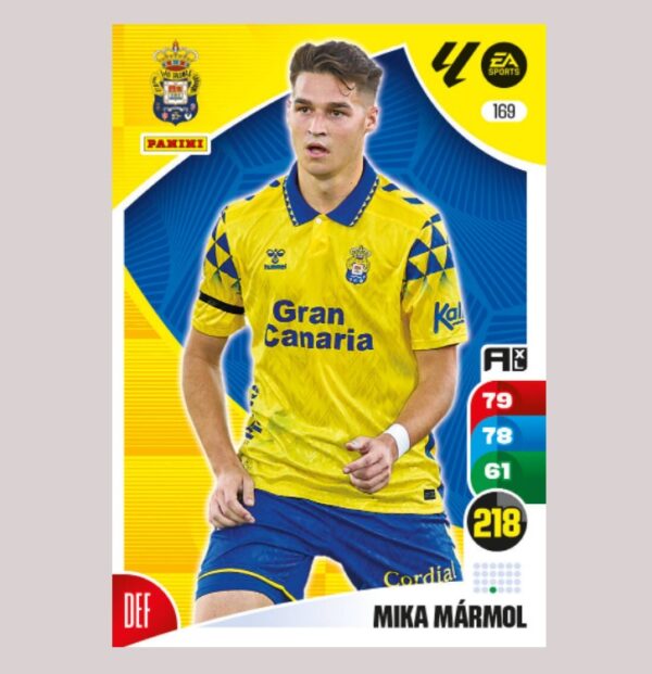 MIKA MÁRMOL - UD Las Palmas - Nº169 - Adrenalyn XL 24 25 - Panini