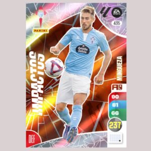 MINGUEZA - IMPACTOS - RC Celta - Nº435 - Adrenalyn XL 24/25 - Panini