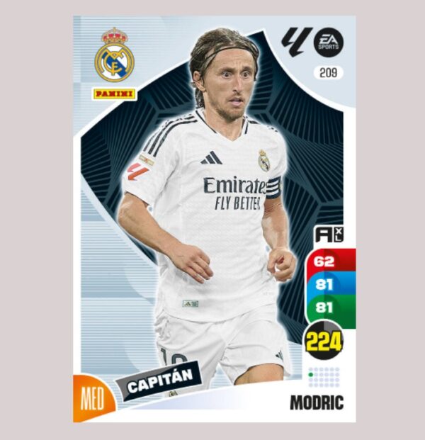 MODRIC - Real Madrid - Nº209 - Adrenalyn XL 24 25 - Panini