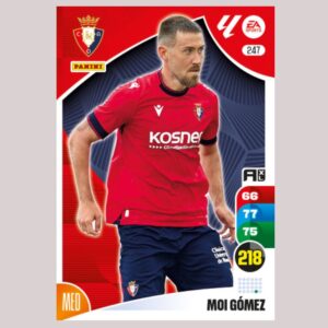 MOI GÓMEZ - CA Osasuna - Nº247 - Adrenalyn XL 24/25 - Panini