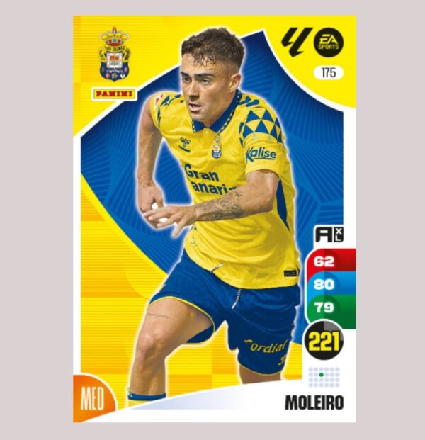 MOLEIRO - UD Las Palmas - Nº175 - Adrenalyn XL 24 25 - Panini