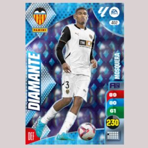 MOSQUERA - DIAMANTE - Valencia CF - Nº402 - Adrenalyn XL 24/25 - Panini