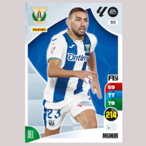 MUNIR - CD Leganés - Nº198 - Adrenalyn XL 24 25 - Panini