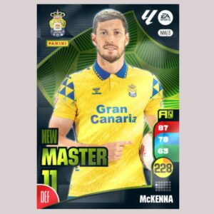 McKENNA - NEW MASTER 11 - UD Las Palmas - NM/3 - Adrenalyn XL 24/25 - Panini