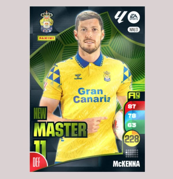 McKENNA - NEW MASTER 11 - UD Las Palmas - NM/3 - Adrenalyn XL 24/25 - Panini