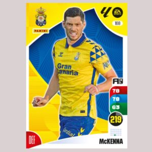 McKENNA - UD Las Palmas - Nº168 - Adrenalyn XL 24 25 - Panini