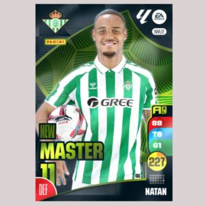 NATAN - NEW MASTER 11 - Real Betis - NM/2 - Adrenalyn XL 24/25 - Panini