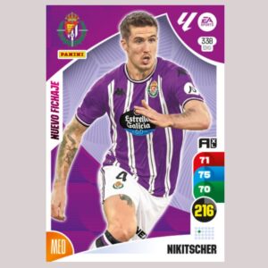 NIKITSCHER - Real Valladolid CF - Nº338 BIS - Adrenalyn XL 24/25 - Panini