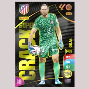 OBLAK - SUPER CRACK - Atlético de Madrid - Nº444 - Adrenalyn XL 24/25 - Panini