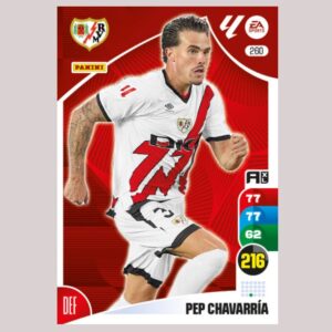 PEP CHAVARRÍA - Rayo Vallecano - Nº260 - Adrenalyn XL 24 25 - Panini