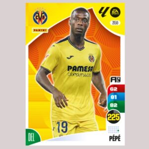 PÉPÉ - Villarreal CF - Nº359 - Adrenalyn XL 24/25 - Panini