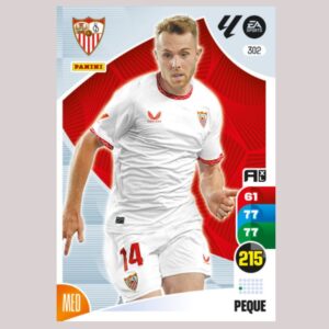 PEQUE - Sevilla FC - Nº302 - Adrenalyn XL 24/25 - Panini