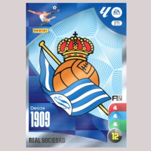 REAL SOCIEDAD - ESCUDO - Nº271 - Adrenalyn XL 24/25 - Panini
