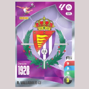 REAL VALLADOLID CF - ESCUDO - Nº325 - Adrenalyn XL 24/25 - Panini