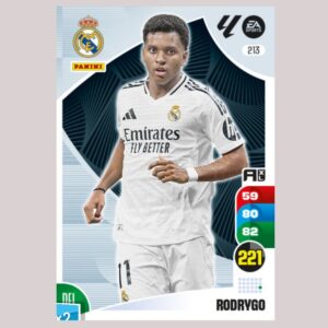 RODRYGO - Real Madrid - Nº213 - Adrenalyn XL 24 25 - Panini