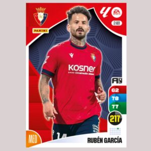 RUBÉN GARCÍA - CA Osasuna - Nº248 - Adrenalyn XL 24/25 - Panini