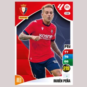 RUBÉN PEÑA - CA Osasuna - Nº244 - Adrenalyn XL 24 25 - Panini