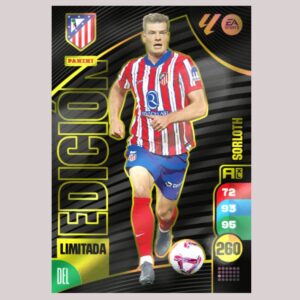 SORLOTH - EDICIÓN LIMITADA - Atlético de Madrid - Adrenalyn XL 24/25 - Panini