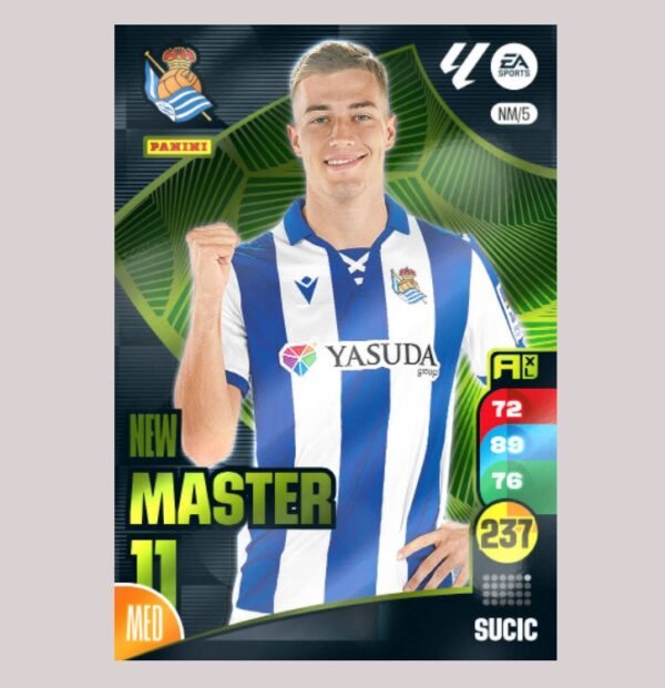 SUCIC - NEW MASTER 11 - Real Sociedad - NM/5 - Adrenalyn XL 24/25 - Panini