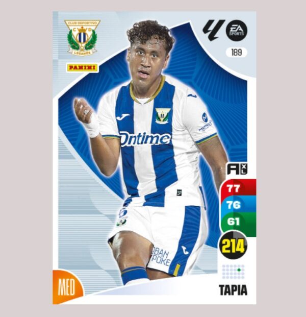 TAPIA - CD Leganés - Nº189 - Adrenalyn XL 24 25 - Panini