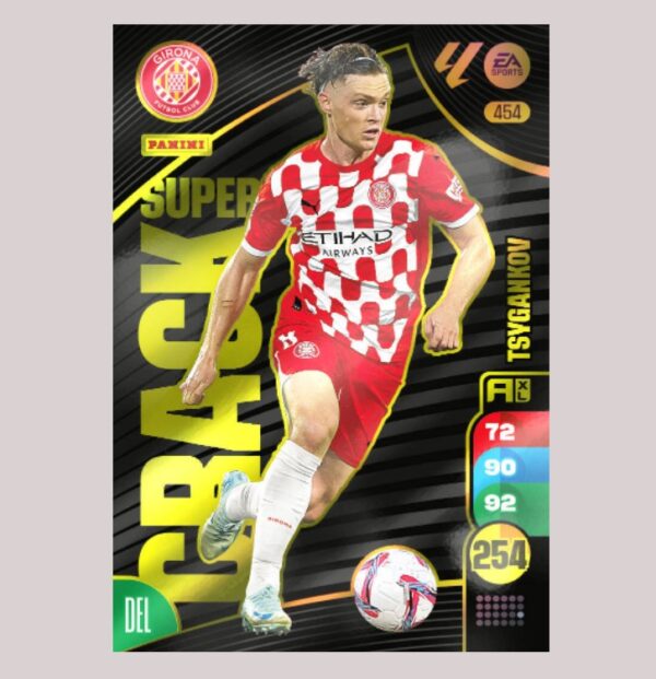 TSYGANKOV - SUPER CRACK - Girona FC - Nº454 - Adrenalyn XL 24/25 - Panini