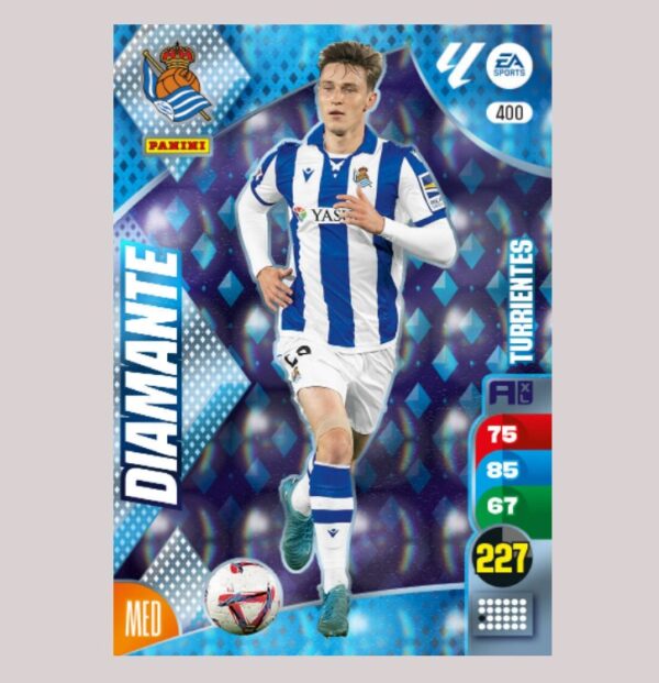 TURRIENTES - DIAMANTE - Real Sociedad - Nº400 - Adrenalyn XL 24/25 - Panini