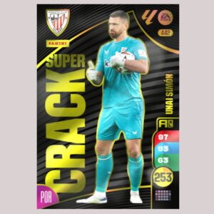 UNAI SIMÓN - SUPER CRACK - Athletic Club Bilbao - Nº442 - Adrenalyn XL 24/25 - Panini