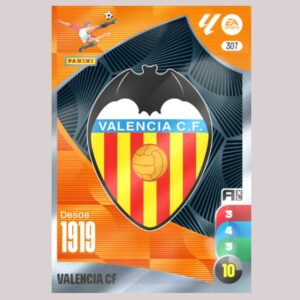 VALENCIA CF - ESCUDO - Nº307 - Adrenalyn XL 24/25 - Panini