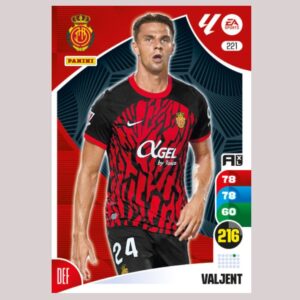 VALJENT - RCD Mallorca - Nº221 - Adrenalyn XL 24 25 - Panini